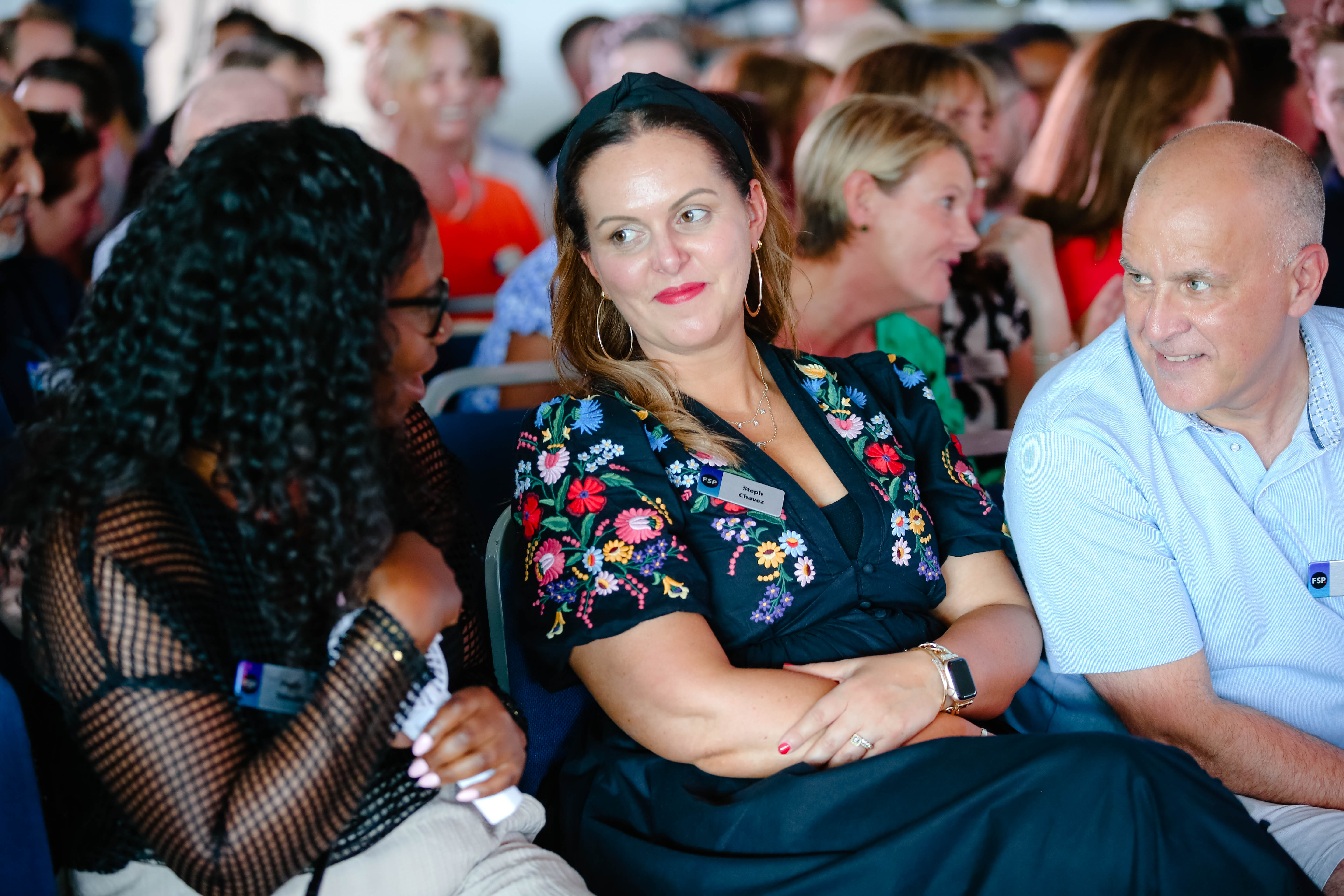 Image of Steph Chavez, Glasgow Office Manager, at our FSP Unity event in 2025